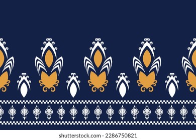 trendy Ikat pattern design. suitable for textures, fabrics, embroidery, clothing, weaving, wrapping, scarves, sarongs