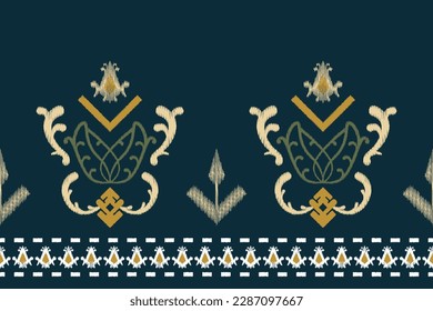 trendy Ikat pattern design. suitable for textures, fabrics, embroidery, clothing, weaving, wrapping, scarves, sarongs