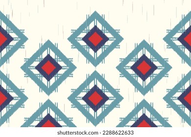 trendy Ikat pattern design. suitable for textures, fabrics, embroidery, clothing, weaving, wrapping, scarves, sarongs