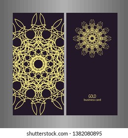 Trendy invitation card. Trendy vector wallpaper. Vintage fabric. Vector holiday decoration. Fabric texture. Creative vector layout. Fashion design.