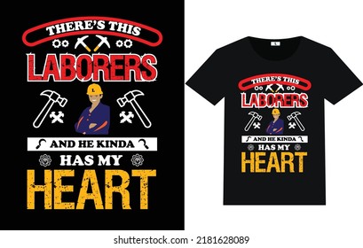 Trendy Labor Day Typography and Graphic T shirt Design