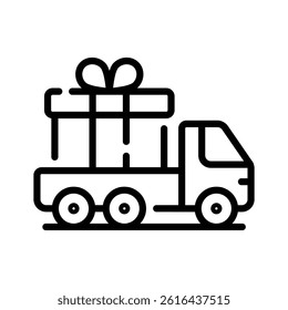 Trendy line style icon of shooting star, ready for premium use
