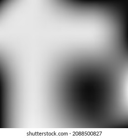Trendy Liquid Minimal Smooth Gradient Backdrop. Dark Empty Watercolor Minimal Gradient Mesh. Vector Metallic Aluminium Silver Blurred Texture. Black Digital Grey Monochrome Blurry Background.