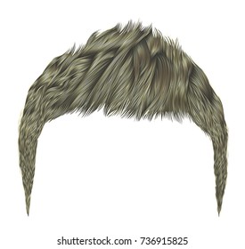 trendy man hairs.
blond color . beauty  style .realistic  3d .
