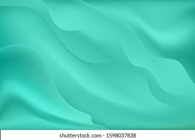 Trendy menthe background, mint business card. Elegant beautiful colorful wallpaper for screens, posters, banners. Premium quality design.