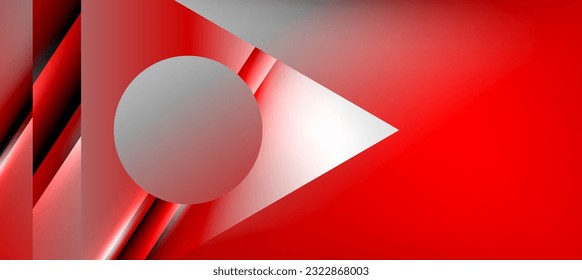 Fondo abstracto de composición geométrica a la moda. Líneas de sombra y luces en triángulos brillantes de fondo. Ilustración Vectorial Para Papel De Fondo De Pantalla, Banner, Fondo, Tarjeta, Ilustración Del Libro