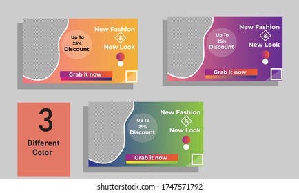 Trendy Minimal social media stories / story template layout banner set for fashion sale,presentation,poster,invitation in trendy gradient background color.