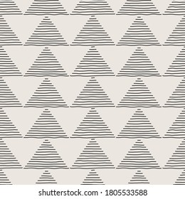 Patrón moderno minimalista sin fisuras con composición artística abstracta de mano en colores neutros ideal para el diseño interior, papel tapiz, fondo mínimo, ilustración vectorial