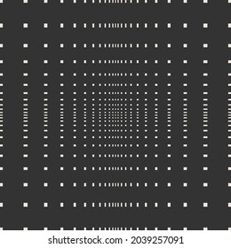 Trendy minimalist seamless pattern with abstract creative hand drawn composition