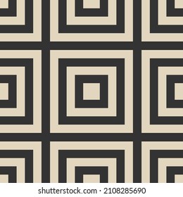 Trendy minimalist seamless pattern with abstract creative geometric composition