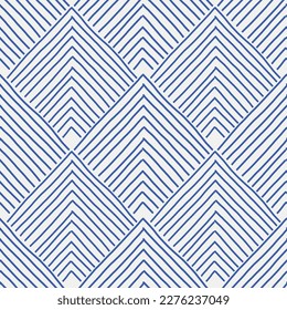 Trendy minimalist seamless pattern with abstract creative hand drawn composition