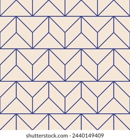 Trendy minimalist seamless pattern with abstract creative geometric composition