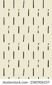 Trendy minimalist seamless pattern with abstract creative artistic hand drawn composition ideal for interior design, wallpaper, minimal background, vector illustration