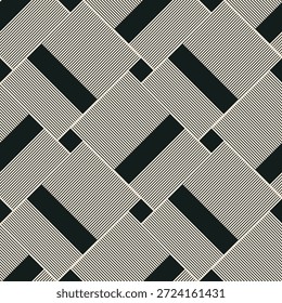 Modelo inconsútil minimalista de moda con la composición artística creativa geométrica abstracta