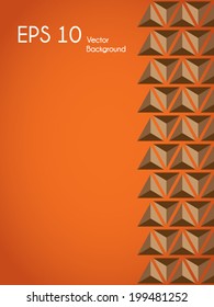 Trendy minimalist vector background