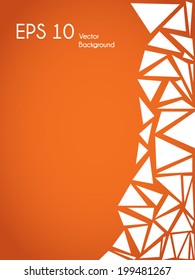Trendy minimalist vector background
