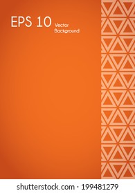 Trendy minimalist vector background
