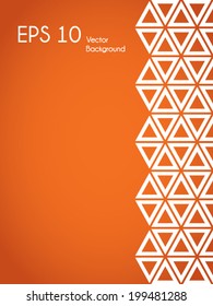 Trendy minimalist vector background