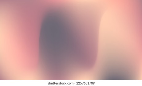 Trendy Minimalistic Blurred soft colored abstract background. Smooth transitions of iridescent colors. Wavy gradient mesh design. For presentation, webdesign, social media concept,decoration, business