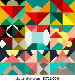 Trendy minimalistic creative design. Modern abstract background collection. Geometric element. Good for cover, voucher, poster, flyer, banner. Vector stock illustration