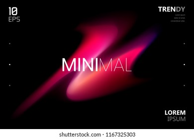 Fondo De Degradado Minimalista Y Moderno. Fondo moderno para póster, folleto, publicidad, cartel, tarjeta de invitación, festival de música, club nocturno, página de lanzamiento web