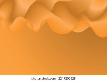 Trendy Minimalistic Fluid Blurred Gradient Background. Poster, Brochure, Advertisement, Banner