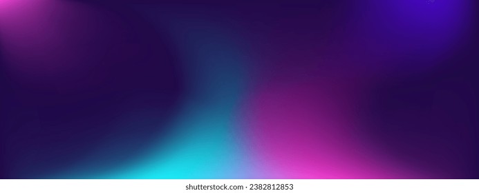 Trendy Minimalistic Fluid Blurred Gradient Background. Futuristic abstraction Background. Purple and blue colors. Modern Backdrop for Poster, Brochure, Advertising, Music Festival, Night Club.