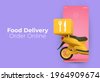 food delivery bike