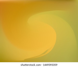 Trendy modern abstract background. Clean backdrop with bright rainbow colors. Vector illustration art. Yellow elegant and easy editable smooth banner template.