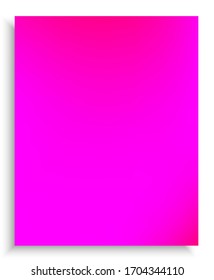 Trendy modern abstract background. Clean backdrop with smooth and soft shadow. Vector illustration concept.  Pink trendy and easy editable colored banner template.