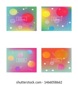 Trendy modern abstract background. Colorful backdrop with simple muffled colors. Vector illustration texture. Pink elegant and easy editable smooth banner template.
