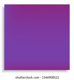 Trendy modern abstract background. Effective backdrop with smooth and soft shadow. Vector illustration texture. Violet trendy and easy editable colored banner template.