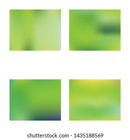 Trendy modern abstract background. Fresh backdrop with bright rainbow colors. Vector illustration theme. Green elegant and easy editable smooth banner template.