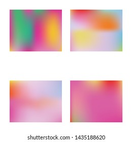Trendy modern abstract background. Liquid backdrop with bright rainbow colors. Vector illustration theme. Pink elegant and easy editable smooth banner template.