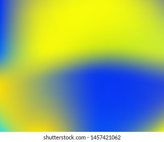 Trendy modern abstract background. Liquid backdrop with simple muffled colors. Vector illustration texture. Yellow elegant and easy editable smooth banner template.