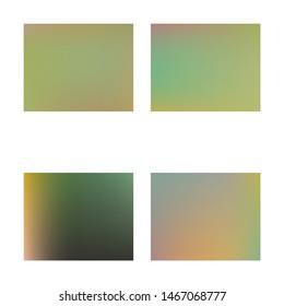 Trendy modern abstract background. Liquid backdrop with simple muffled colors. Vector illustration concept. Green elegant and easy editable smooth banner template.