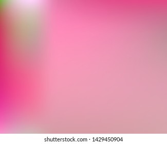 Trendy modern abstract background. Minimal backdrop with bright rainbow colors. Vector illustration flyer. Pink elegant and easy editable smooth banner template.