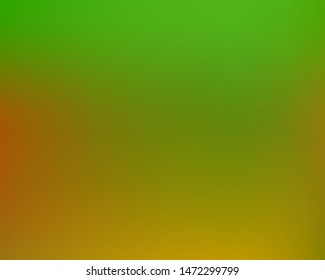 Trendy modern abstract background. Minimal backdrop with simple muffled colors. Vector illustration pastel. Green and orange elegant and easy editable smooth banner template.