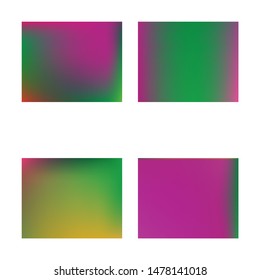 Trendy modern abstract background. Original backdrop with simple muffled colors. Vector illustration flyer. Green elegant and easy editable smooth banner template.