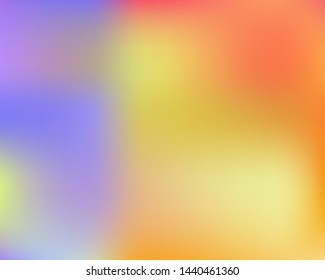 Trendy modern abstract background. Simple backdrop with bright rainbow colors. Vector illustration space. Yellow elegant and easy editable smooth banner template.