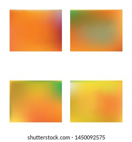 Trendy modern abstract background. Simple backdrop with simple muffled colors. Vector illustration art. Orange elegant and easy editable smooth banner template.