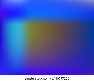 Trendy modern abstract background. Vector illustration space. Commercial backdrop with bright rainbow colors. Blue elegant and easy editable smooth banner template.