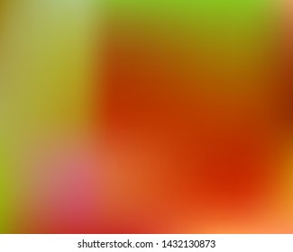 Trendy modern abstract background. Vector illustration art. Flat backdrop with bright rainbow colors. Red elegant and easy editable smooth banner template.