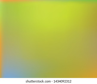 Trendy modern abstract background. Vector illustration art. Colorful backdrop with bright rainbow colors. Green elegant and easy editable smooth banner template.