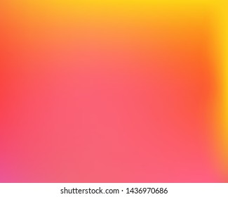 Trendy modern abstract background. Vector illustration art. Commercial backdrop with bright rainbow colors. Pink elegant and easy editable smooth banner template.