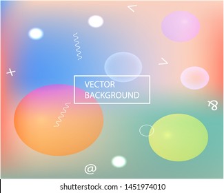 Trendy modern abstract background. Vector illustration texture. Simple backdrop with simple muffled colors. Pink elegant and easy editable smooth banner template.
