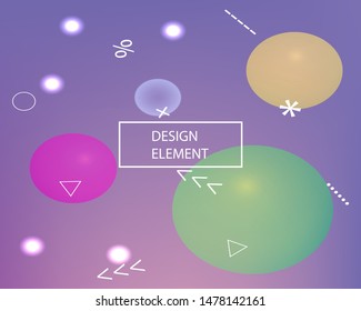 Trendy modern abstract background. Vector illustration texture. Clean backdrop with simple muffled colors. Violet elegant and easy editable smooth banner template.