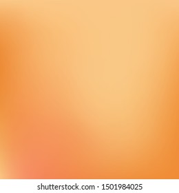 Trendy modern abstract background. Vector illustration space. Futuristic backdrop with simple muffled colors. Orange elegant and easy editable smooth banner template.