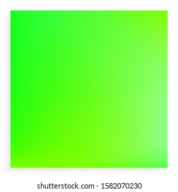 Trendy modern abstract background. Vector illustration texture. Cool backdrop with smooth and soft shadow. Green trendy and easy editable colored banner template.