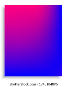 Trendy modern abstract background. Vector illustration space. Beautiful backdrop with smooth and soft shadow. Blue elegant and easy editable original banner template.